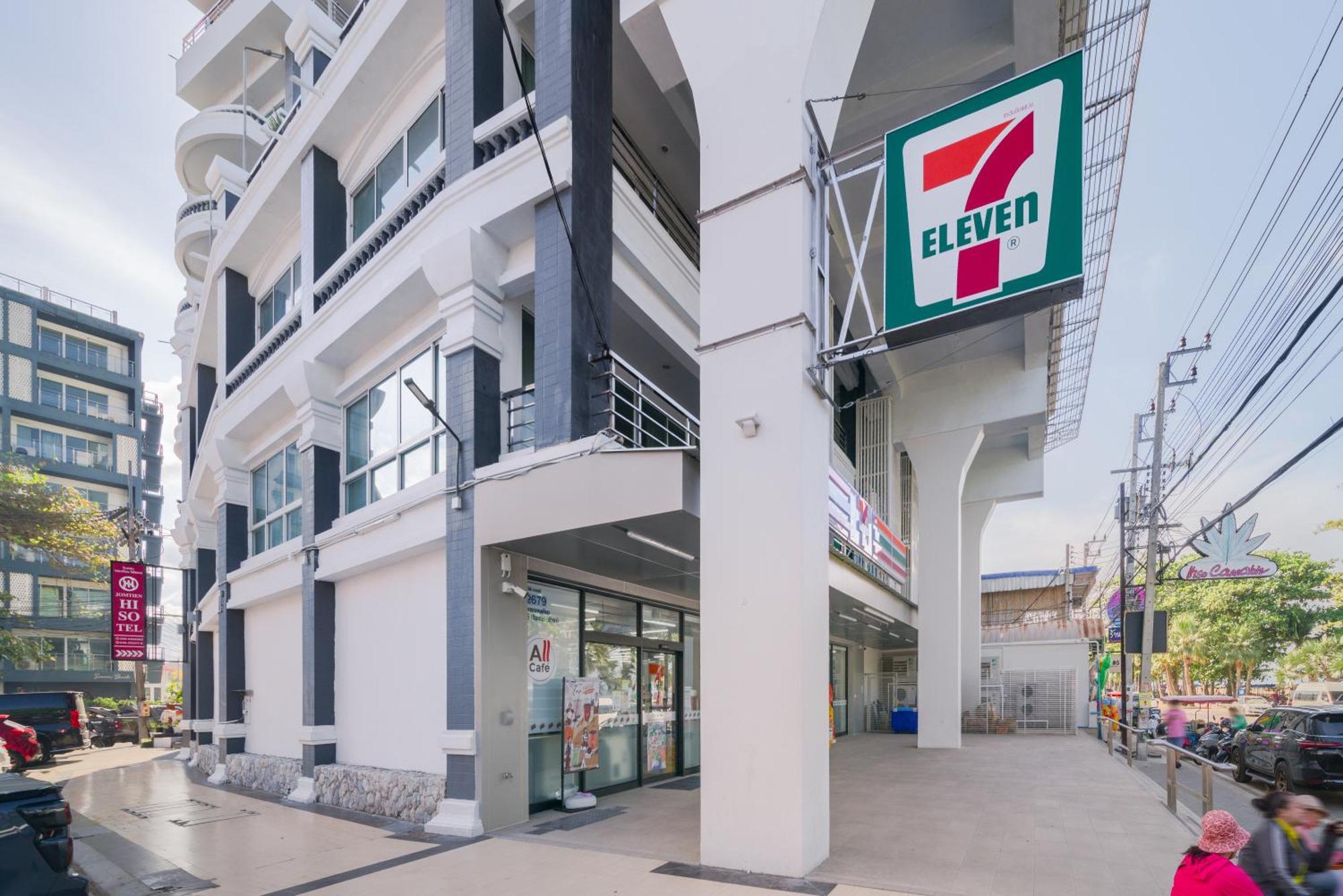 Jomtien Hisotel Praia de Jomtien Exterior foto