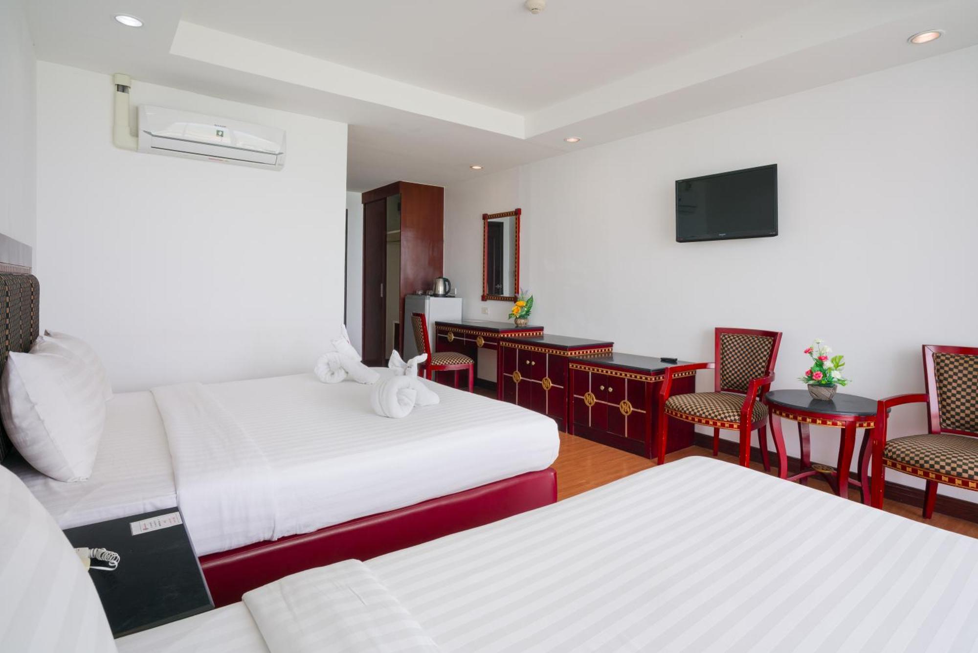 Jomtien Hisotel Praia de Jomtien Quarto foto