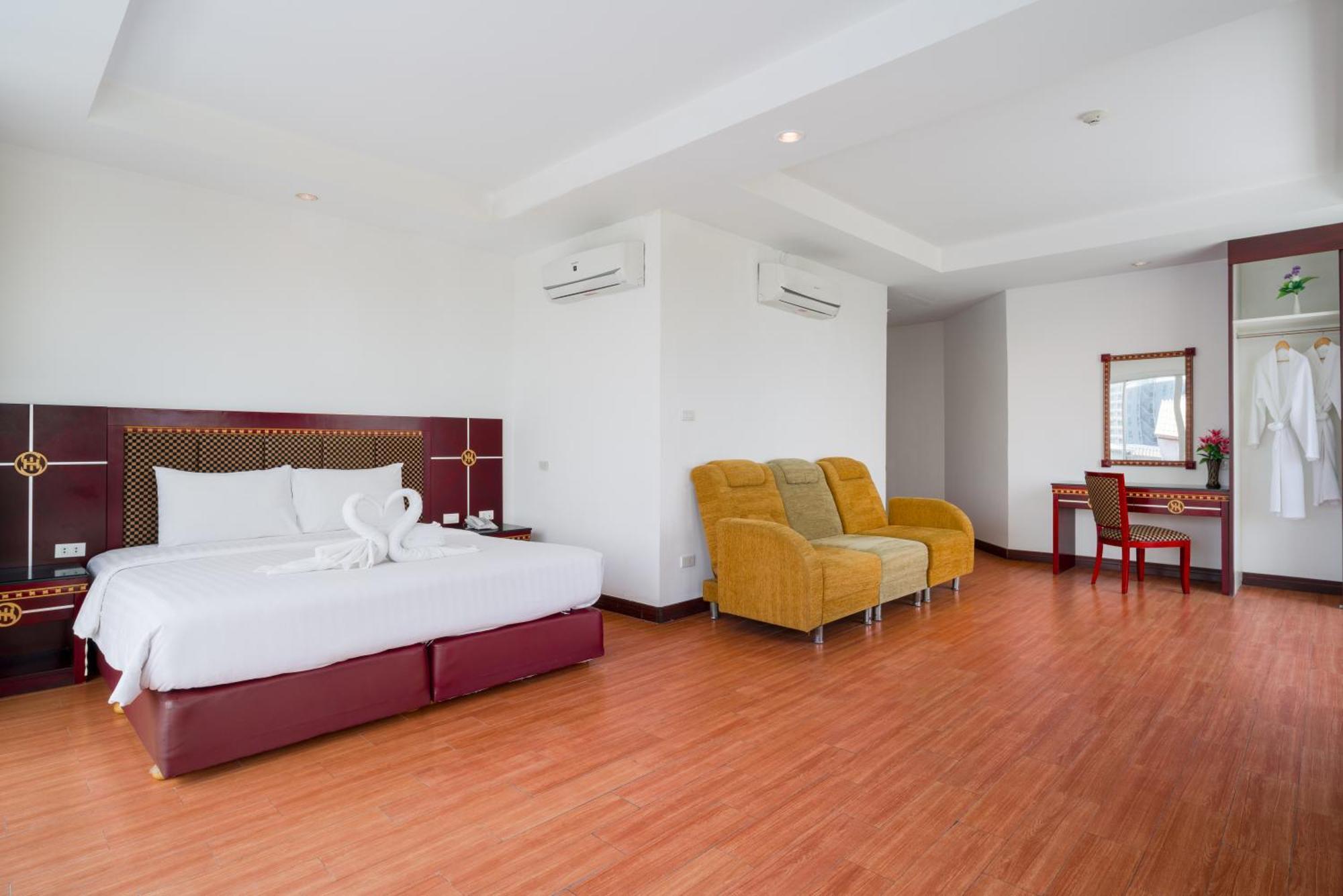 Jomtien Hisotel Praia de Jomtien Quarto foto
