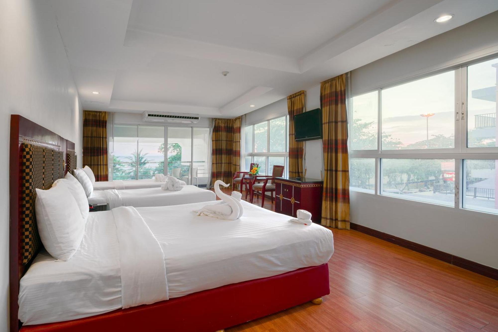 Jomtien Hisotel Praia de Jomtien Exterior foto